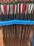 12 RBK Torque carbon Arrows made with feathers