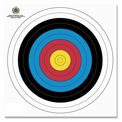 Fita 40 cm archery target face