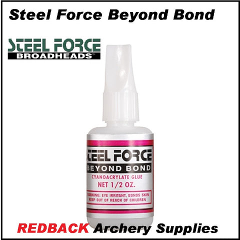 Steel force beyond bond fletching and vane glue for arrows