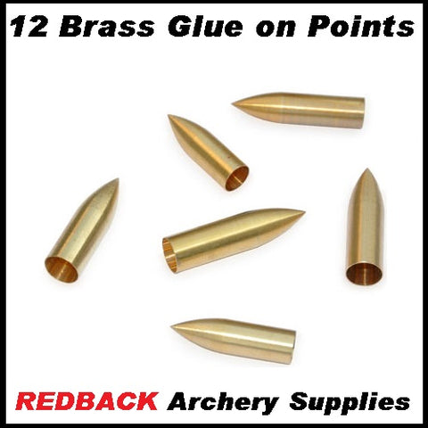 Brass Bullet Nose Taper hole point