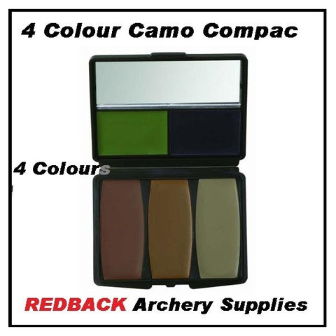 4 colour camo compact camo face paint