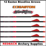 1 dozen easton bloodline arrows made up