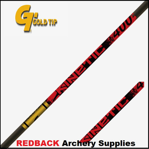 Gold tip kinetic shafts arrow