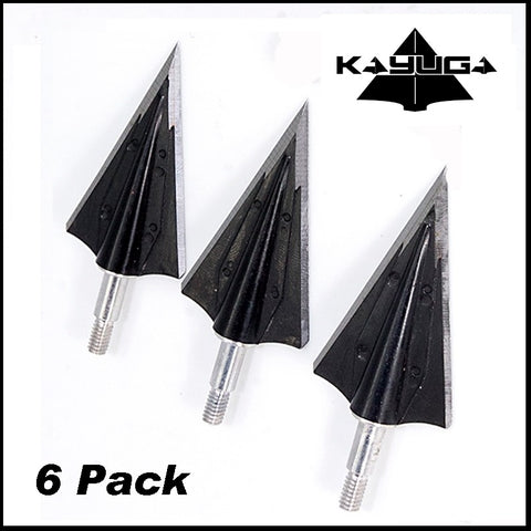 Kayuga broadheads 125 grain 3 pac6