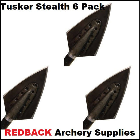 Tusker Stealth broadheads 6 pack