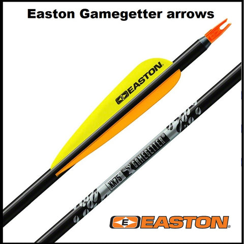 Easton Gamegetter arrows made up 