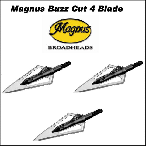 magnus buzz cut broadheads 4 blade