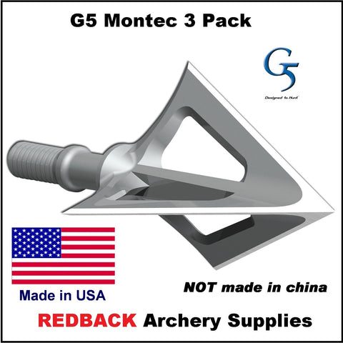 G5 Montec broadheads