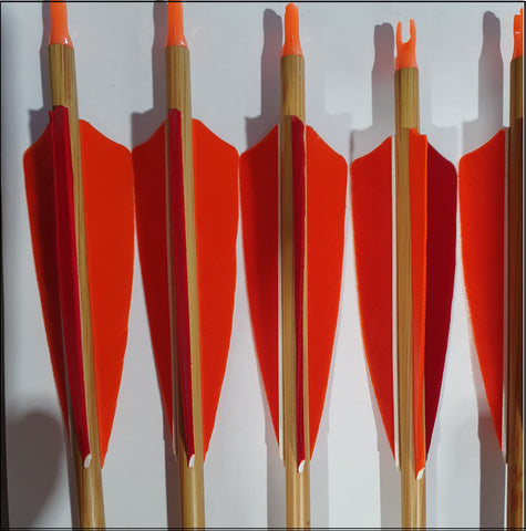 12 RBK Trads Wood look carbon Arrows